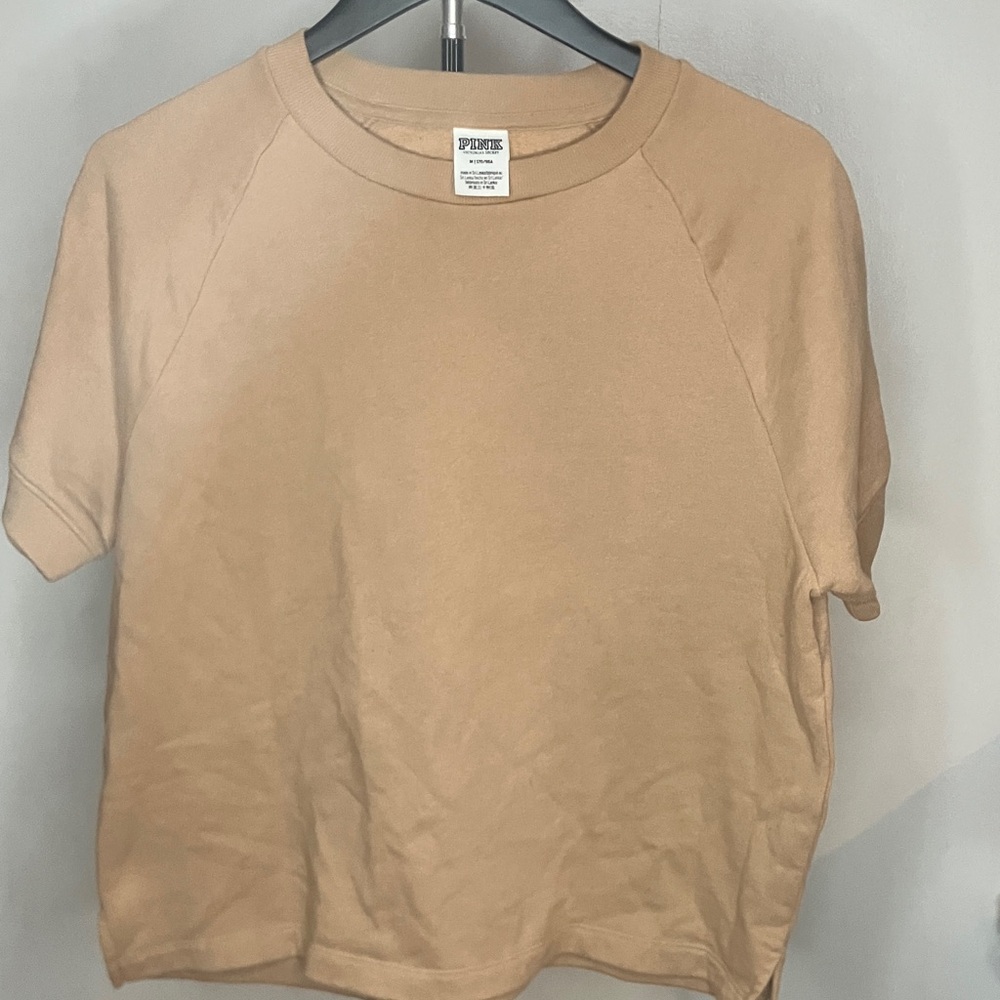 PINK Victoria's Secret Tan T-Shirt